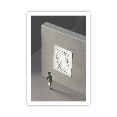 Poster - Ma dove mi trovo? - 61x91 cm