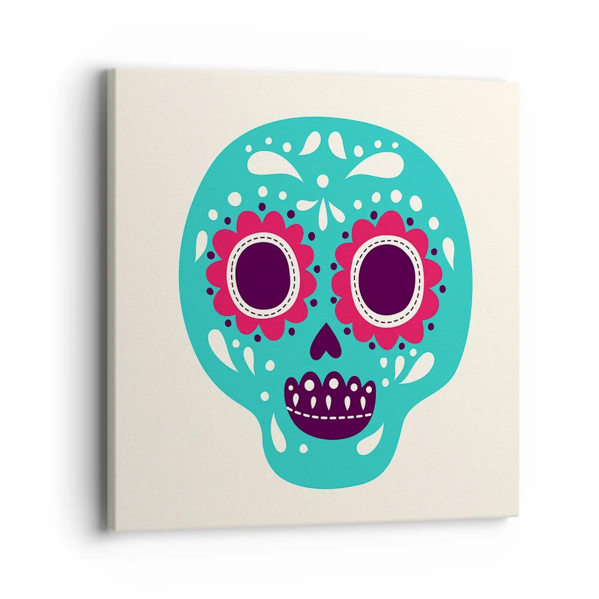 Quadro su tela - Stampe su Tela - Vita: un gioco fino alla morte - 40x40 cm