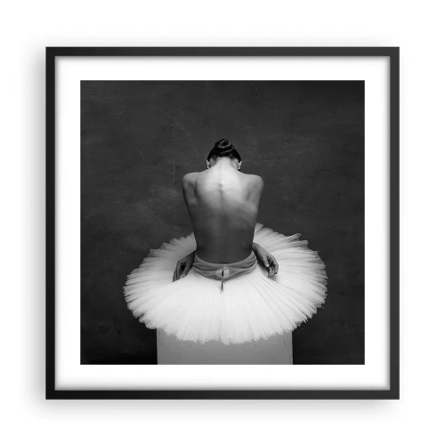 Poster in cornice nera - Fiorisce adesso - 50x50 cm
