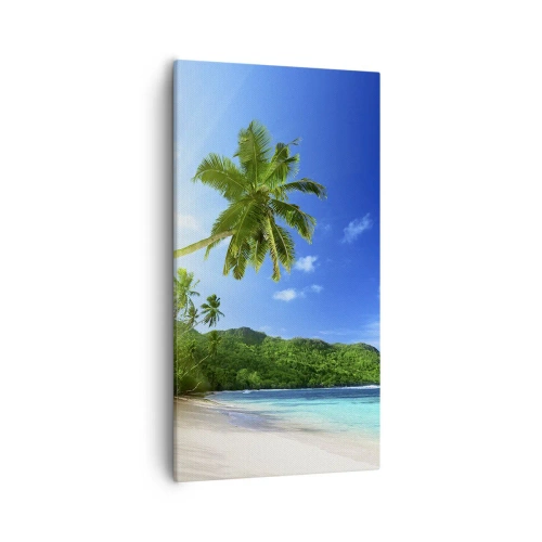 Quadro su tela - Stampe su Tela - Il lieve tocco dei tropici - 55x100 cm