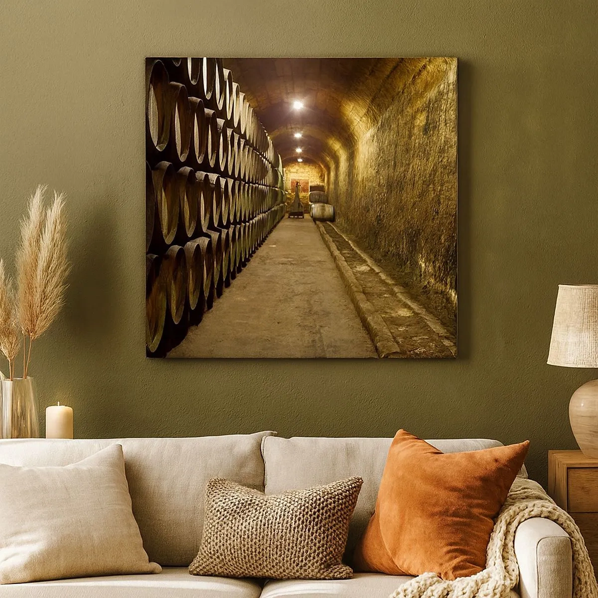 Quadro su tela - Stampe su Tela - È bene riposare - 30x30 cm