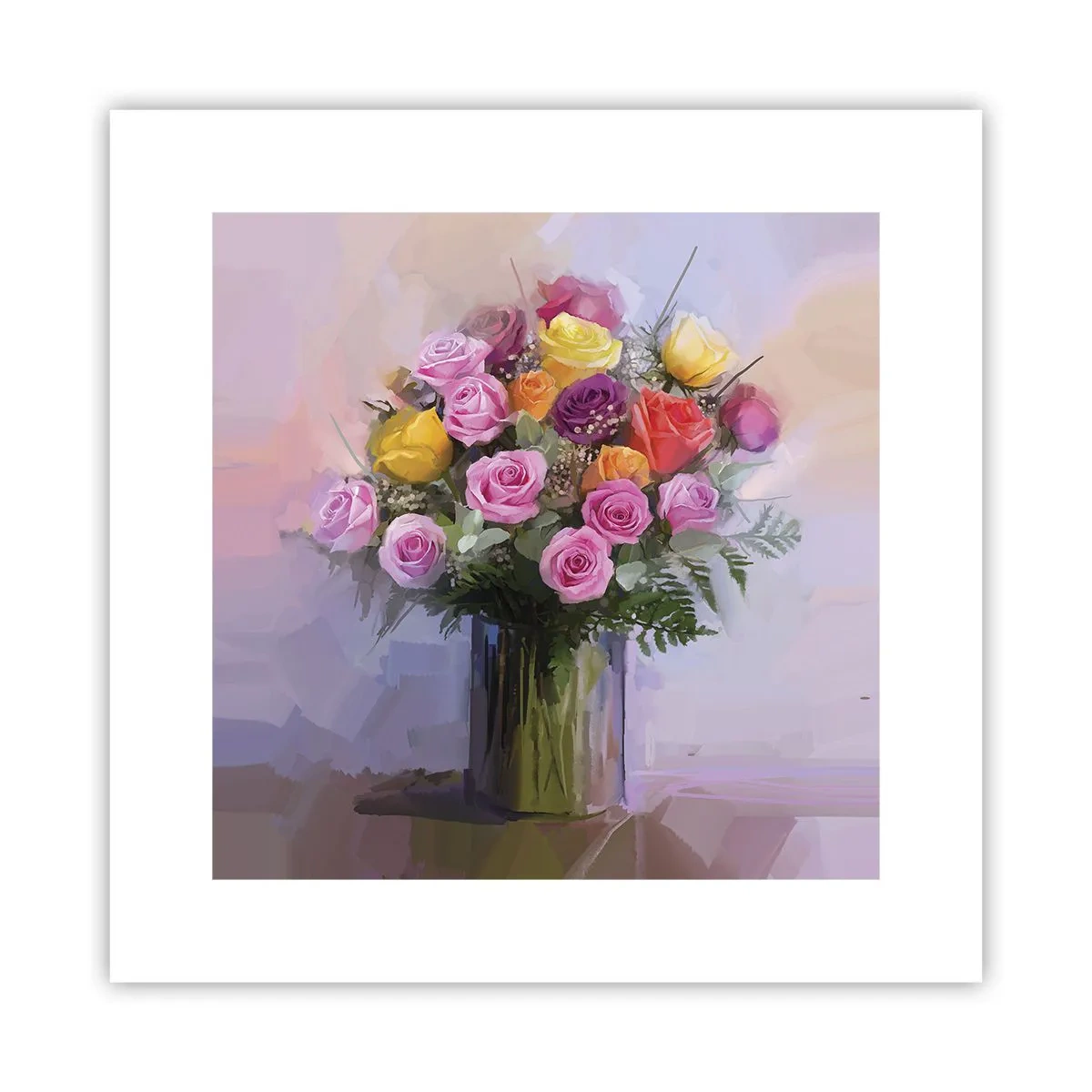 Poster - Bellezza immobile - 30x30 cm