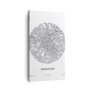 Quadro su tela - Stampe su Tela - Anatomia di Birmingham - 45x80 cm