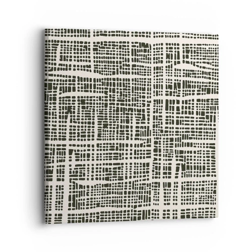 Quadro su tela - Stampe su Tela - Composizione tessuta - 30x30 cm