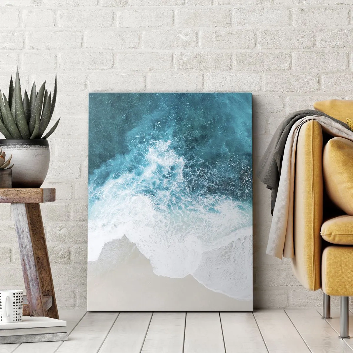 Quadro su tela - Stampe su Tela - Morbidezza naturale - 55x100 cm