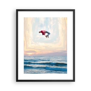 Poster in cornice nera - In un'altra dimensione - 40x50 cm