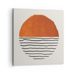 Quadro su tela - Stampe su Tela - Atmosfera giapponese - 60x60 cm