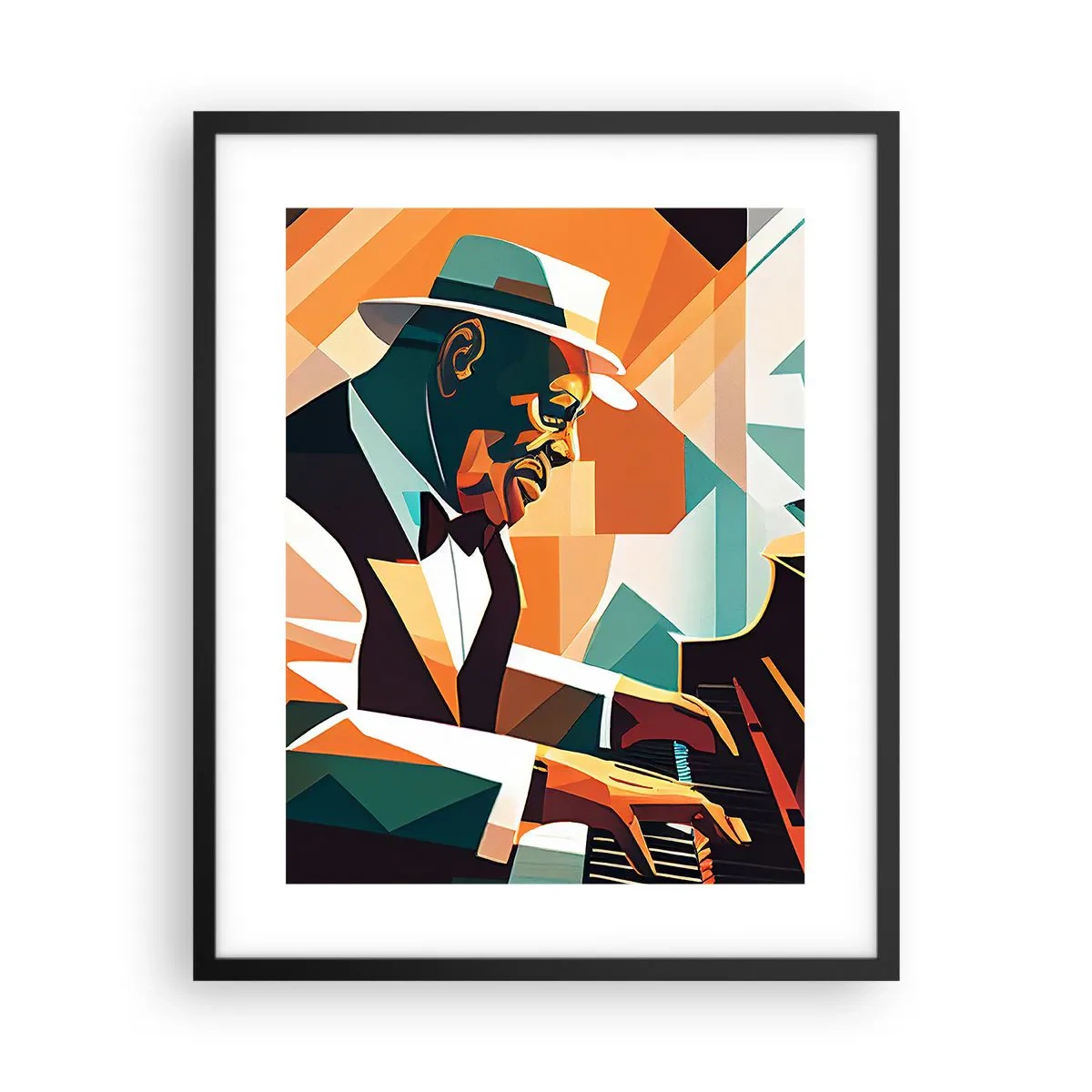 Poster in cornice nera - Tutto il jazz - 40x50 cm