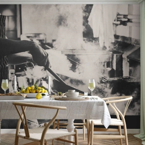 Fotomurali Autoadesivo Deluxe Sticker - L'alchimia dei sapori - Cucina, Gastronomia, Ristorante - 100x70 cm