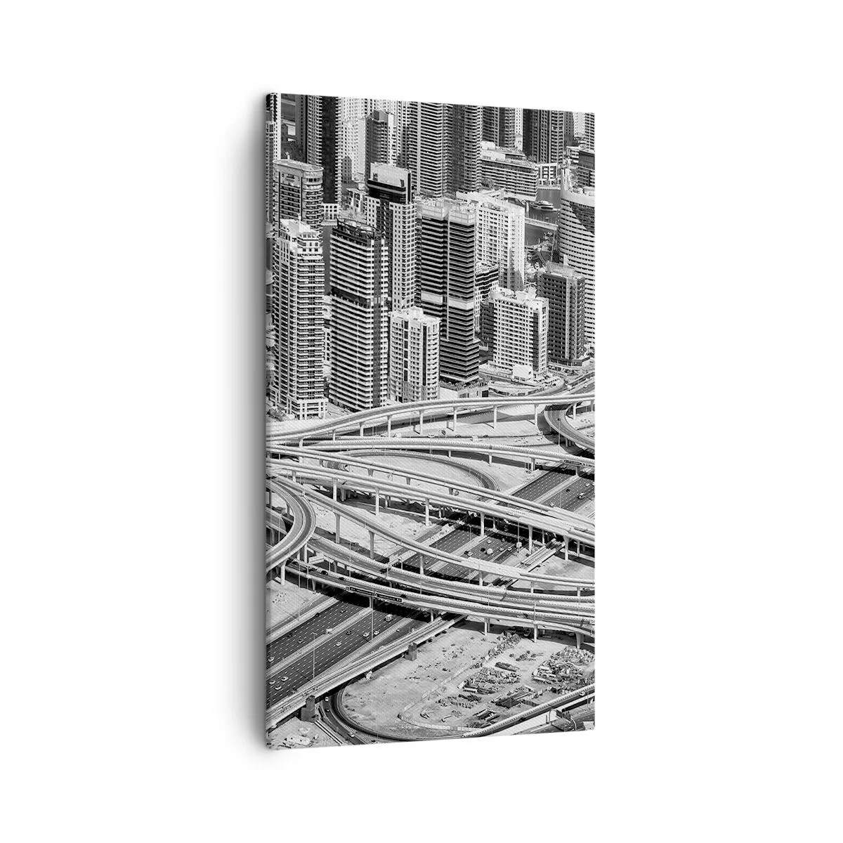 Quadro su tela - Stampe su Tela - Dubai - città impossibile - 45x80 cm