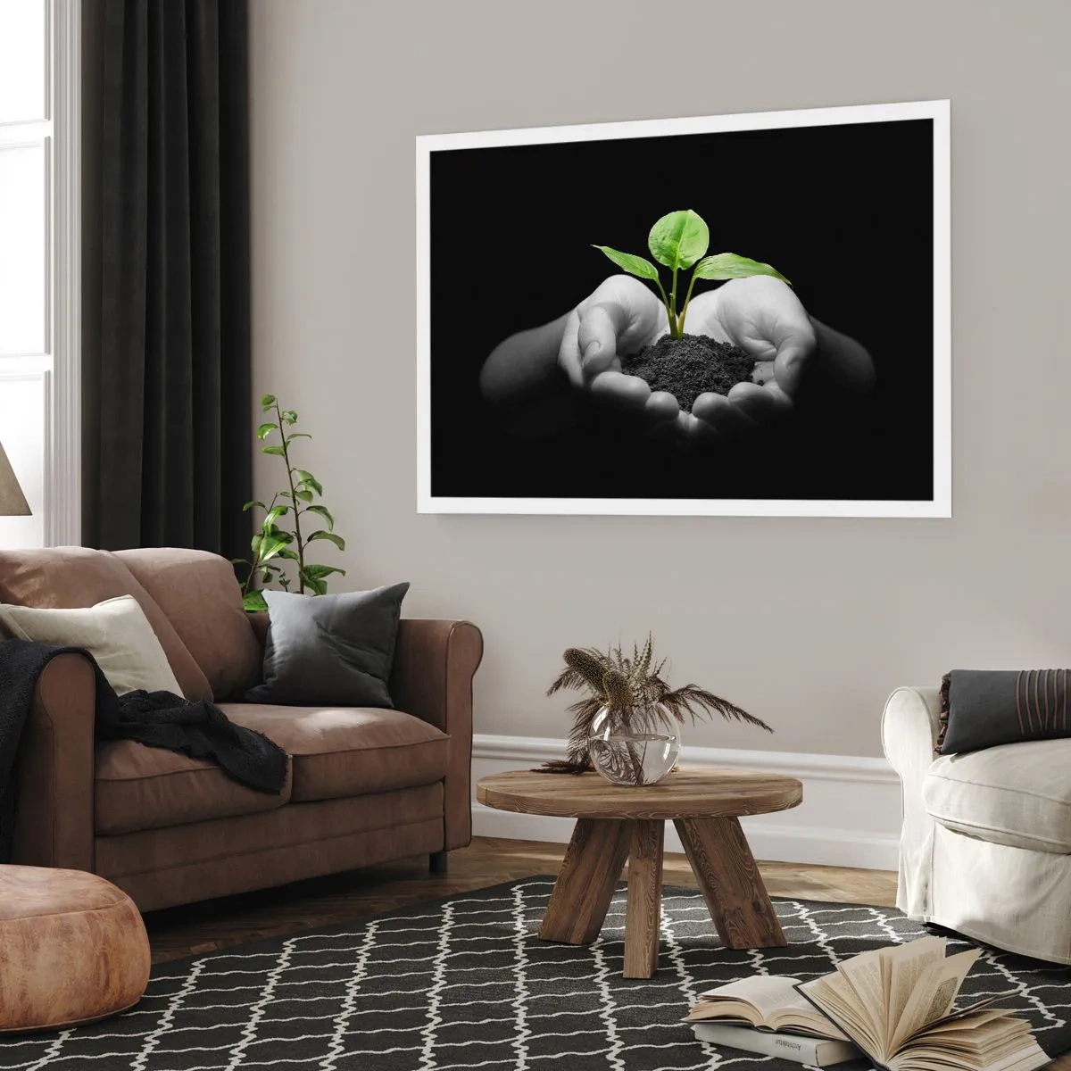 Poster - Amo la natura, la proteggo - 50x40 cm