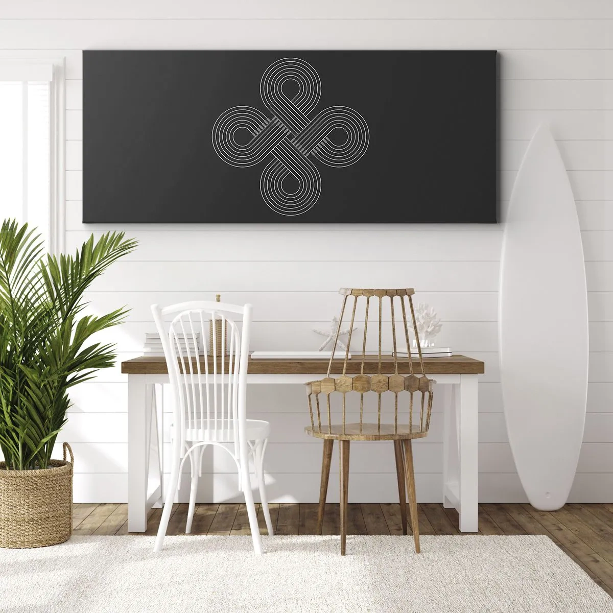 Quadro su tela - Stampe su Tela - Nello spirito celtico - 100x40 cm
