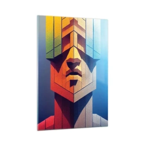 Quadro su vetro - Un uomo di principi - 70x100 cm