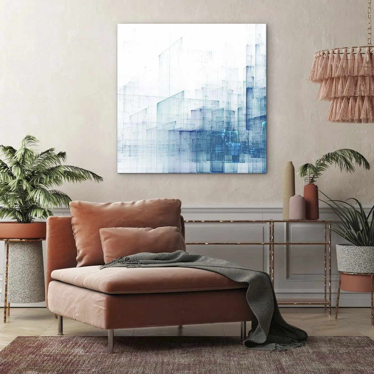 Quadro su tela - Stampe su Tela - E lo spazio fu - 70x70 cm