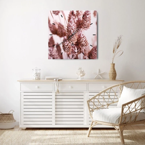 Orologio da parete - Orologio in Vetro - A prima vista poco appariscenti - 40x40 cm