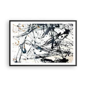 Poster in cornice nera - Ha senso o non ha senso? - 91x61 cm