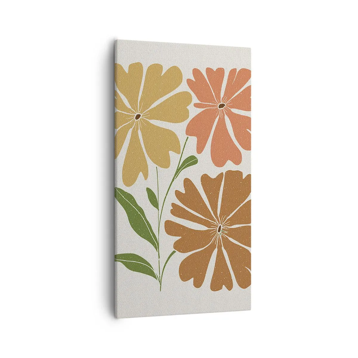 Quadro su tela - Stampe su Tela - Natura e geometria - 55x100 cm