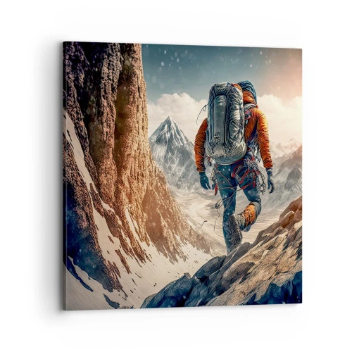 Quadro su tela - Stampe su Tela - Guerriero solitario - 70x70 cm