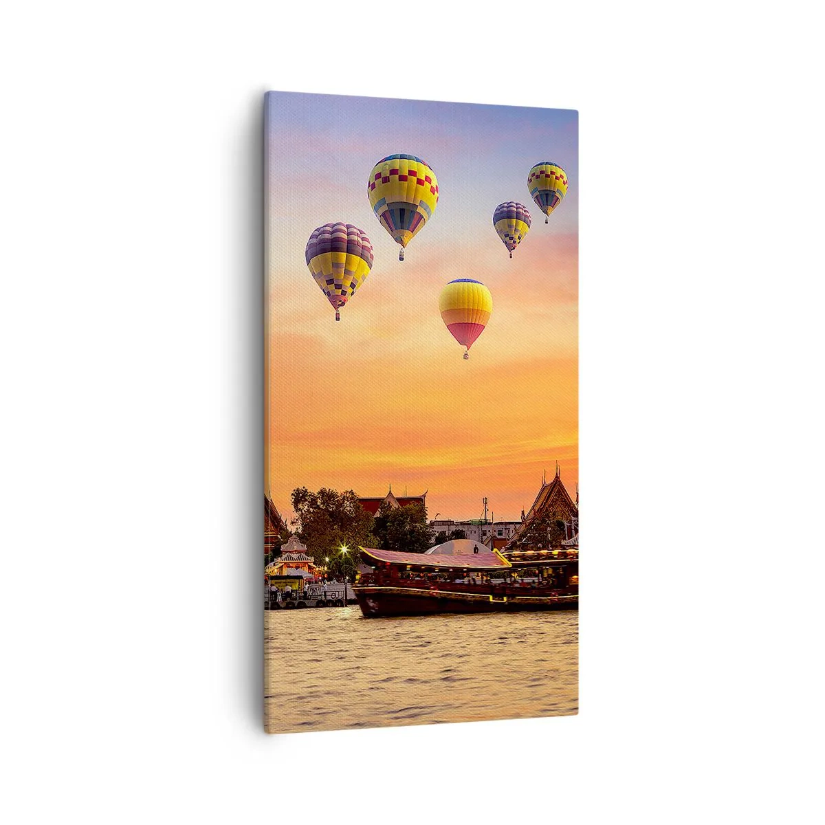 Quadro su tela - Stampe su Tela - Qui nascono le favole - 55x100 cm