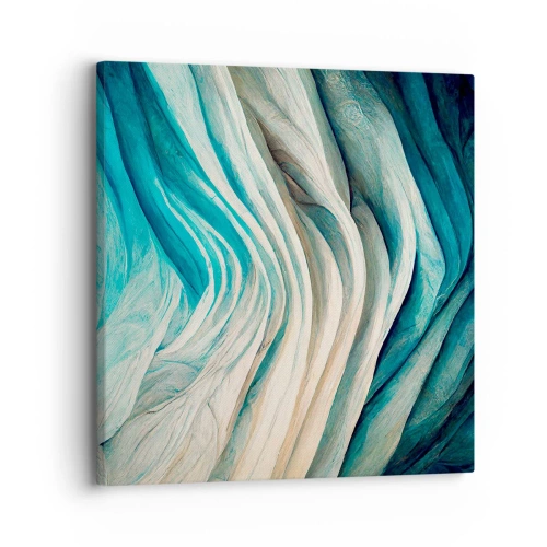 Quadro su tela - Stampe su Tela - Blu insaziabile - 30x30 cm