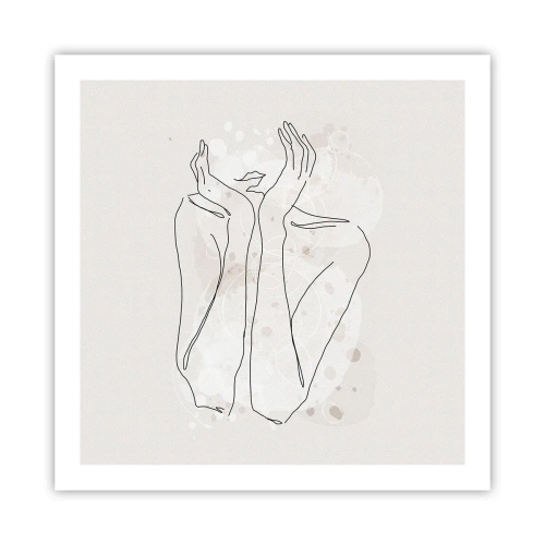 Poster - Attimo sognante - 60x60 cm