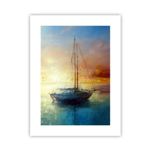 Poster - Nella baia dorata - 30x40 cm