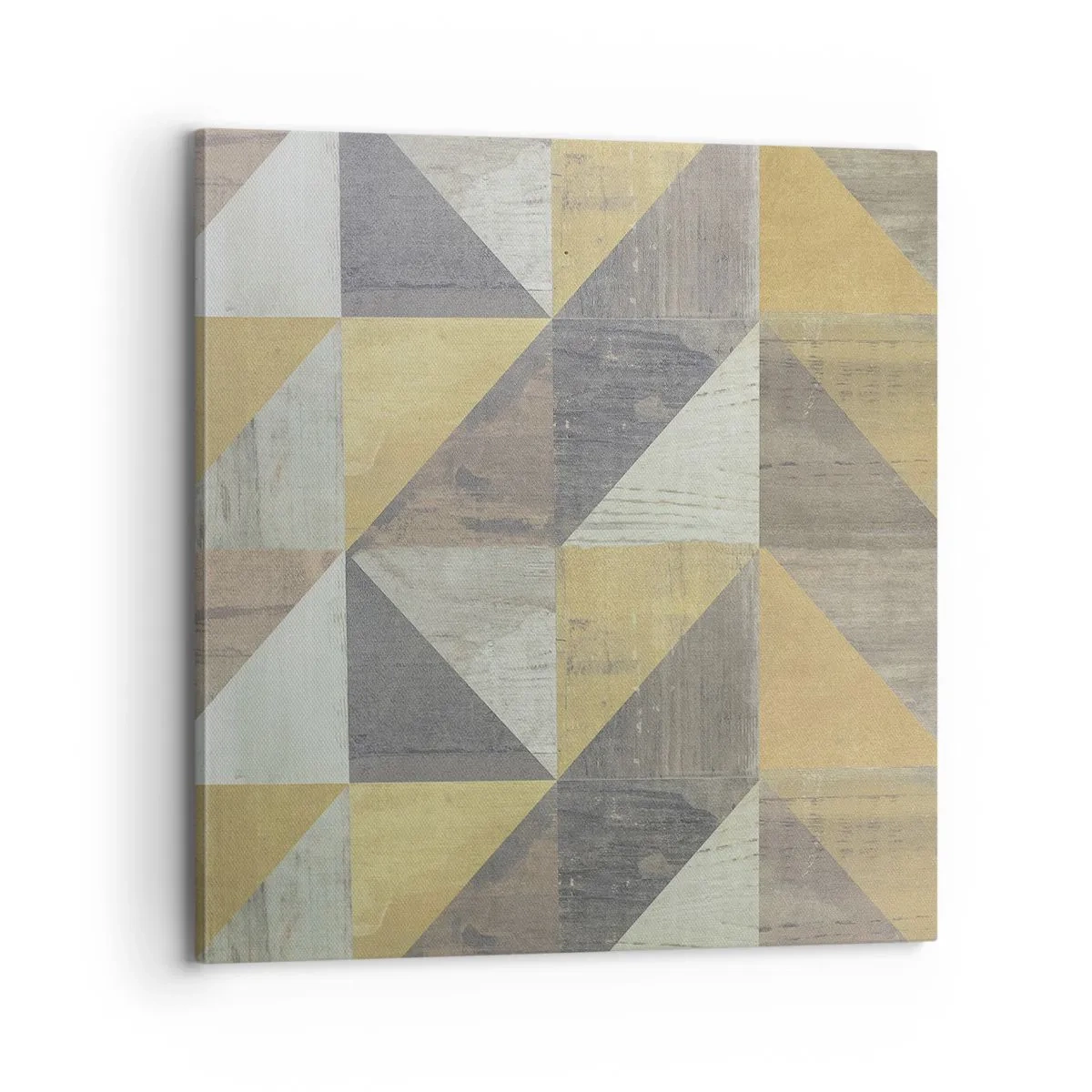 Quadro su tela - Stampe su Tela - Secondo i triangoli - 70x70 cm