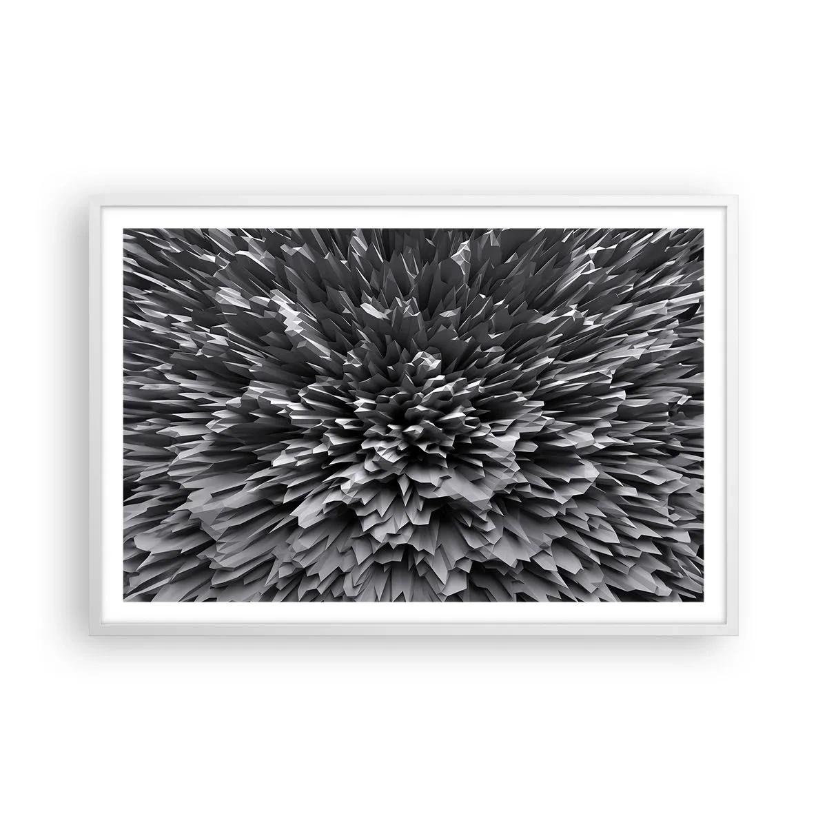 Poster in cornice bianca - Spigolosità massima - 91x61 cm