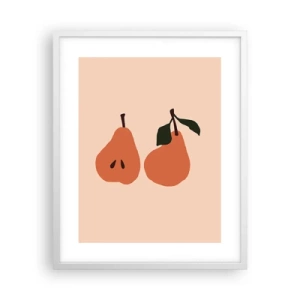 Poster in cornice bianca - La dolcezza stessa - 40x50 cm