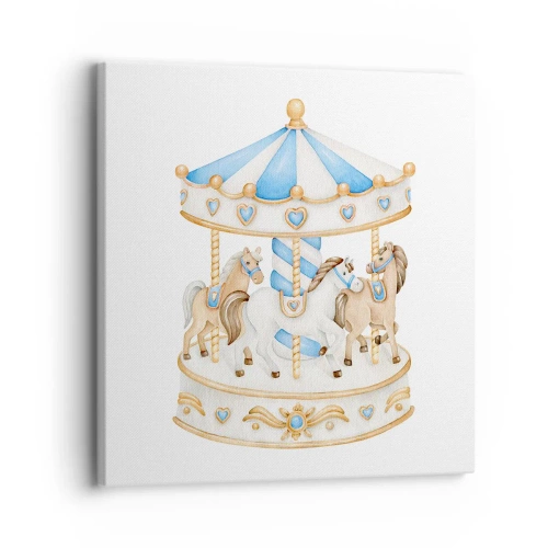 Quadro su tela - Stampe su Tela - Dolce infanzia - 30x30 cm