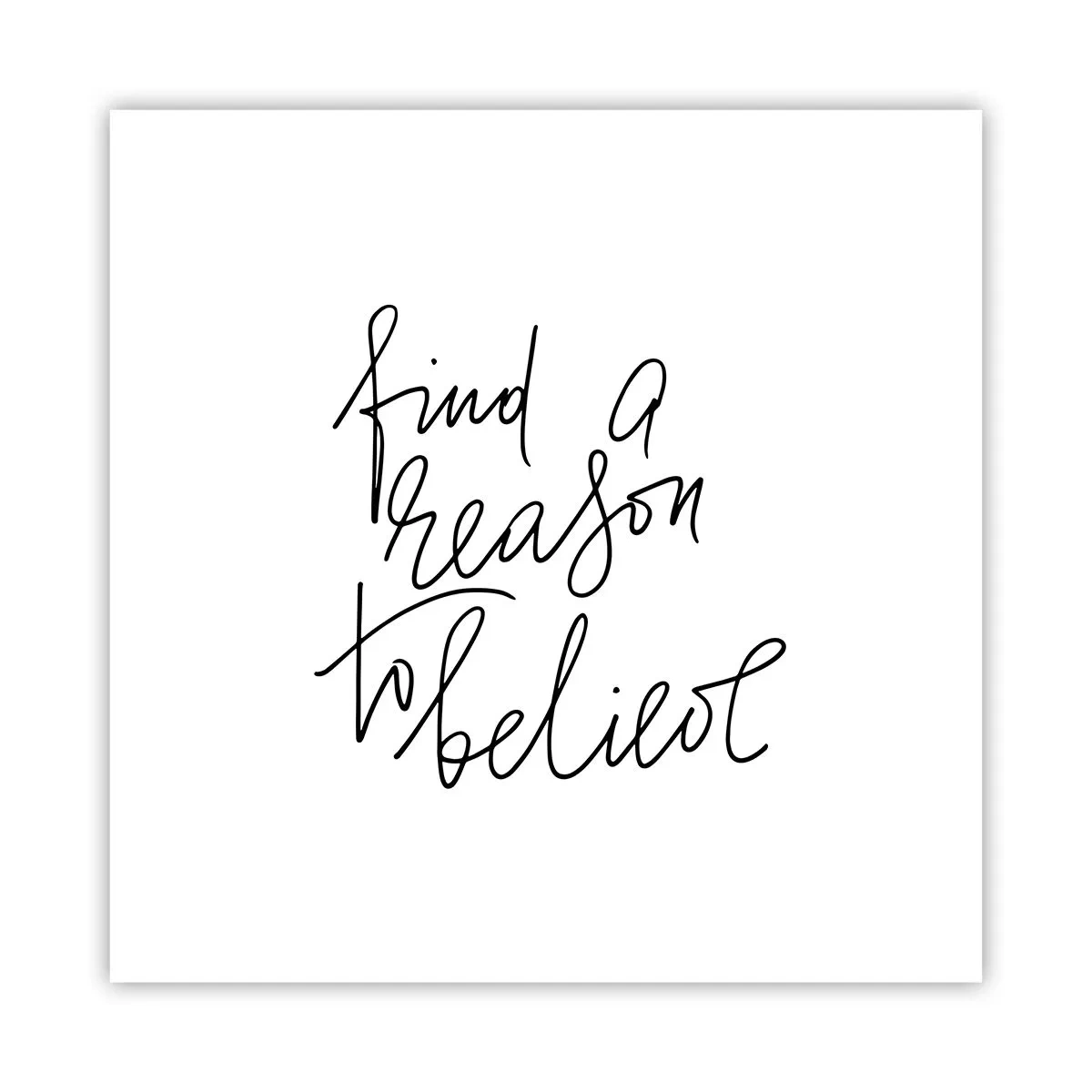 Poster - è possibile - 30x30 cm