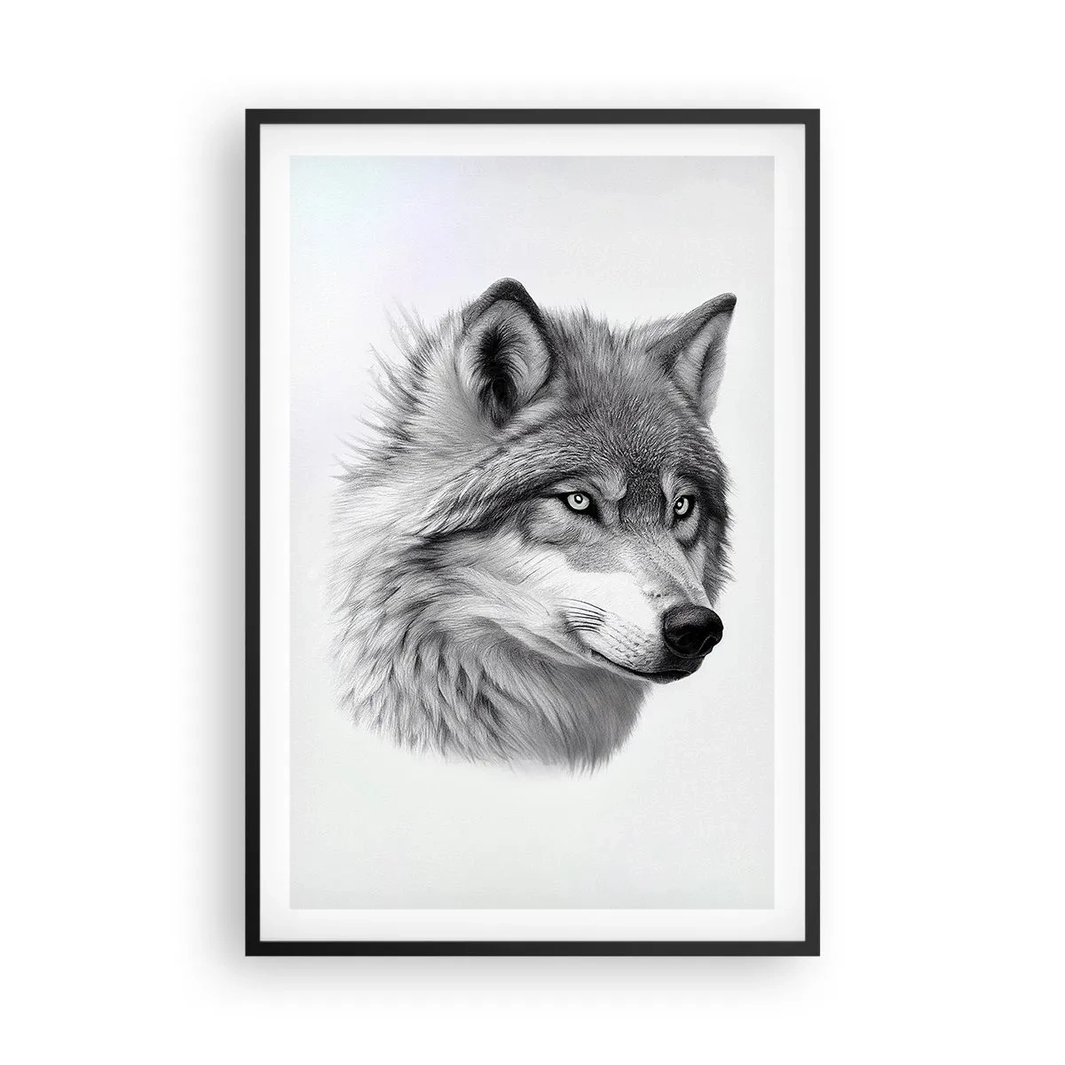 Poster in cornice nera - Alfa, senza dubbio - 61x91 cm