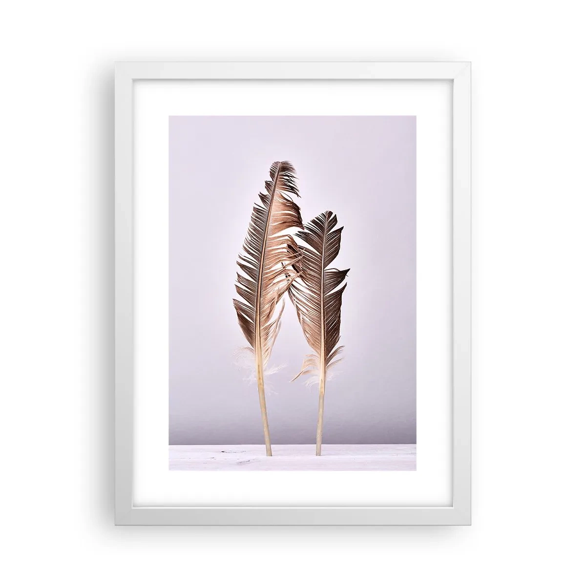 Poster in cornice bianca - Contro il nulla - 30x40 cm