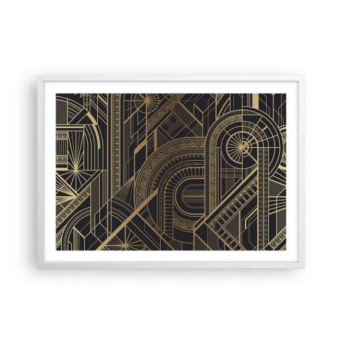 Poster in cornice bianca - Concetti, idee, progetti - 70x50 cm