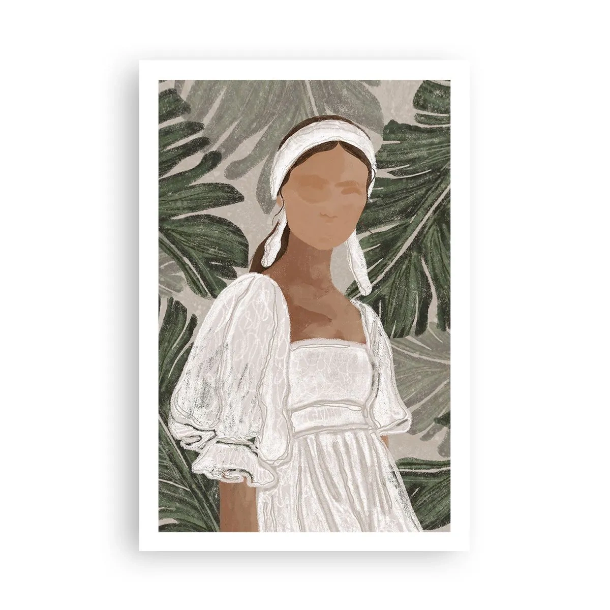 Poster - Ritratto esotico - 61x91 cm