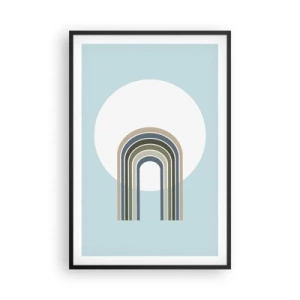 Poster in cornice nera - Attrazione irresistibile - 61x91 cm