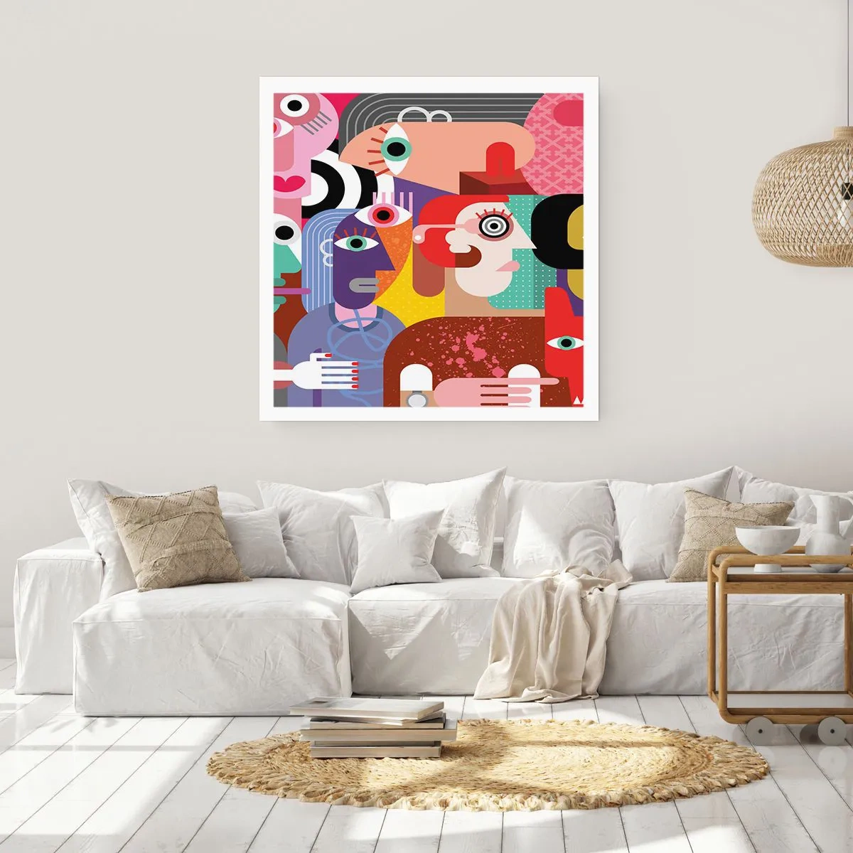 Poster - Mi manda Picasso - 60x60 cm