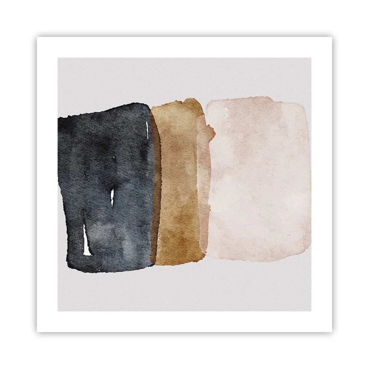 Poster - Composizione di colori della terra - 50x50 cm