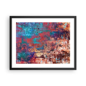 Poster in cornice nera - Memoria e dimenticanza - 50x40 cm
