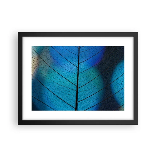 Poster in cornice nera - Struttura intricata - 40x30 cm