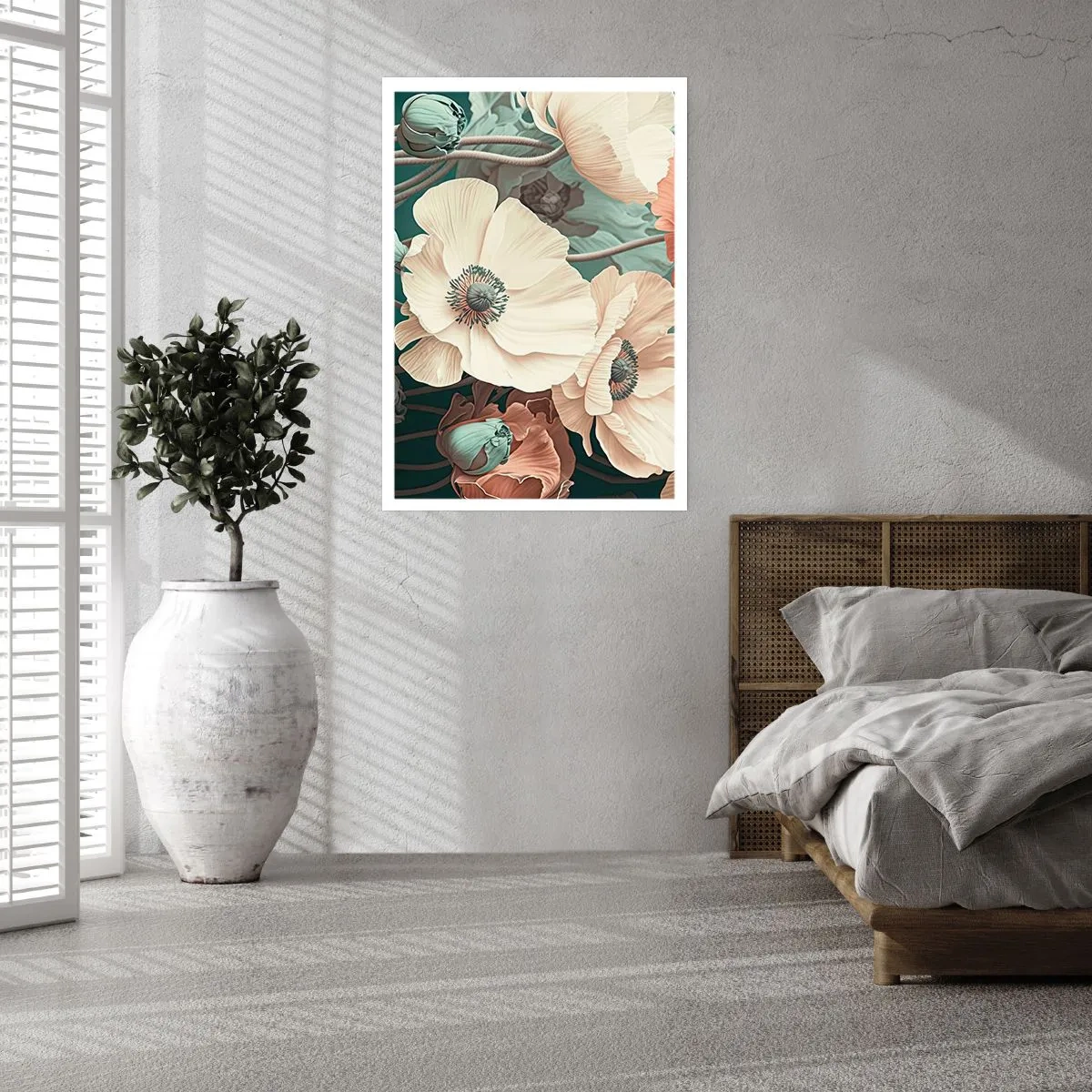 Poster - Il sussurro dei papaveri - 70x100 cm