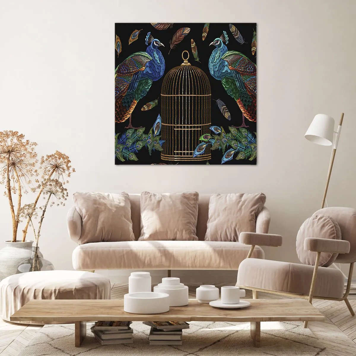 Quadro su tela - Stampe su Tela - Con gli abiti reali - 30x30 cm