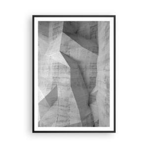 Poster in cornice nera - Una vera sfida - 70x100 cm