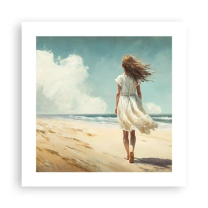 Poster - Dove sole e vento si incontrano - 40x40 cm