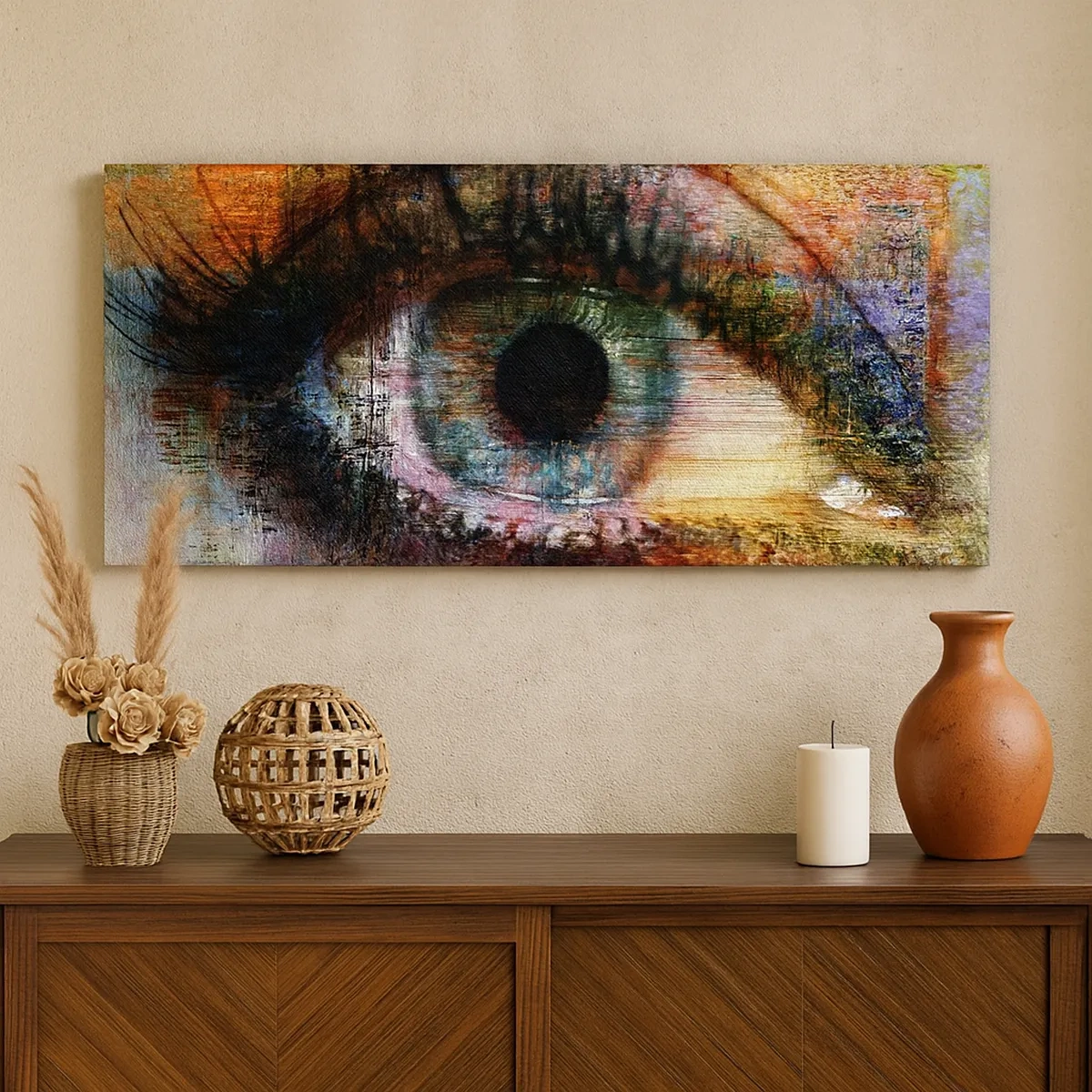 Quadro su tela - Stampe su Tela - Si può vedere l'anima - 30x30 cm