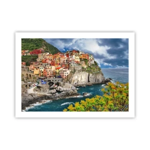 Poster - Aggrappate alla roccia - 70x50 cm