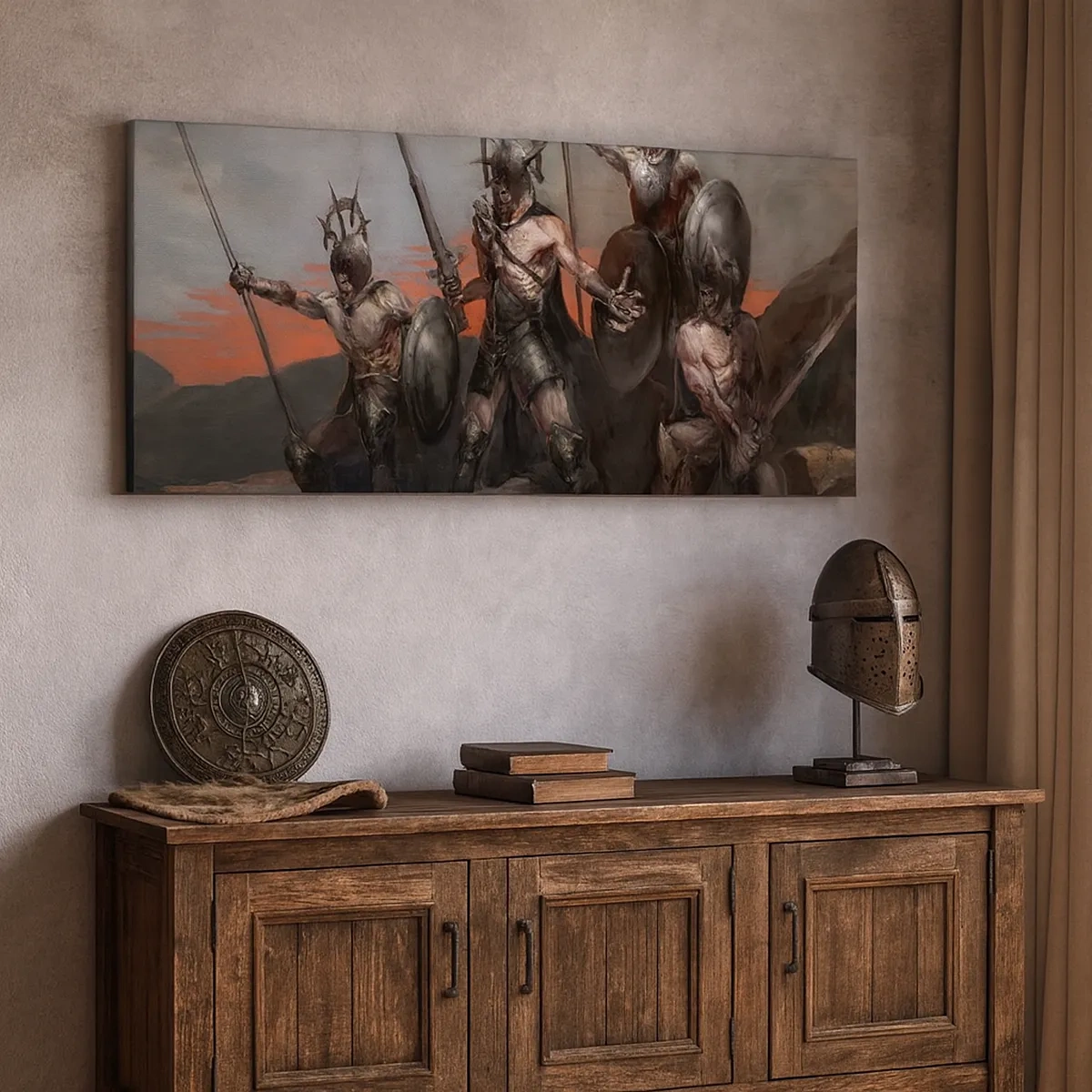 Quadro su tela - Stampe su Tela - Con lo scudo o sullo scudo - 30x30 cm