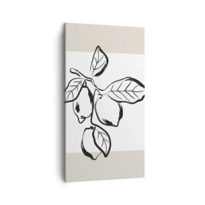 Quadro su tela - Stampe su Tela - Dove i limoni maturano... - 45x80 cm