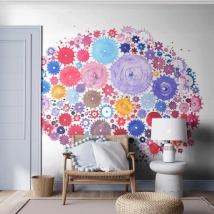 Fotomurali Premium Sand - La più perfetta macchina della natura - Astrazione, Cervello, Grafica - 200x140 cm