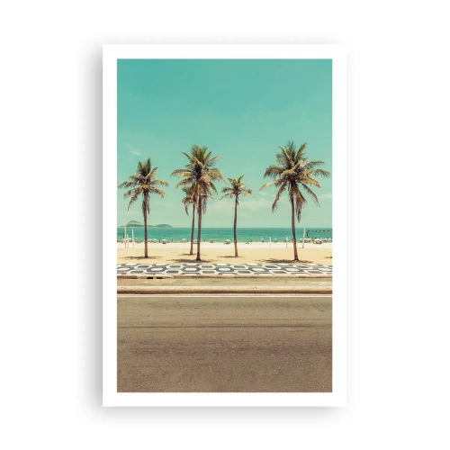 Poster - A guardia della spiaggia - 61x91 cm